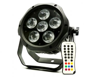 5 in 1 high power battery power & wireless dmx par（IP65 waterproof)